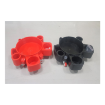 셀프세차버킷용 버킷돌리 레드/블랙 그릿가드 감마씰 물통, 블랙 조립