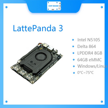 라떼판다 lattepanda 3 delta 864 - 가장 강력한 단일 보드 컴퓨터, 활성화되지 않은