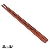 드럼채 드럼스틱 난타채 드럼 스틱 나무 클래식 빅 퍼스, 5A 40.6cmX1.4cm