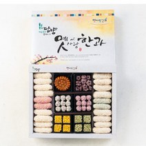 담양 한과 꽃창포 2단 선물세트