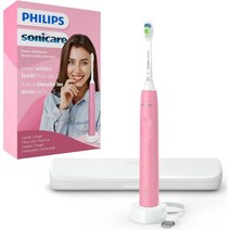 Philips Sonicare 전동 칫솔 다이아몬드클린 충전식 압력 센서 포함 소닉 전자 여행용 케이스 핑크 미국직송 282242