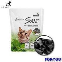 ForU15 퀸오브샌드 두부 고양이모래 7L 숯 모래 흡수형 고양이 실리카겔 고양이용품, 상세페이지 참조, 단품