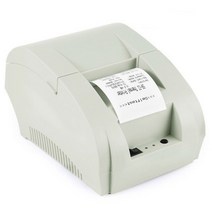 바코드 프린터 라벨 생성기 58mm 열 영수증 빌 Pos USB 포트 지원 리눅스 현금 서랍, 01 Gray USB printer_01 EU 플러그