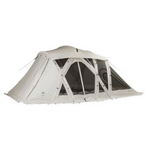 스노우피크 리빙쉘롱 프로 SNOWPEAK (TP-660IV) 가족 텐트, 브라운