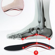 려니상사 기능성 오다리깔창 아치 평발 깔창 01