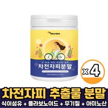 차전자피 가루 마시는 식이섬유 플라보노이드 무기질 씨앗껍질 파우더 타먹는 먹는법, 4통, 차전자피분말 300g