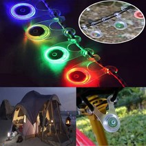 LED 스트링가드 캠핑타프 안전용품 줄걸림방지 자전거후미 안전등 야간산책, 스트링가드-레드