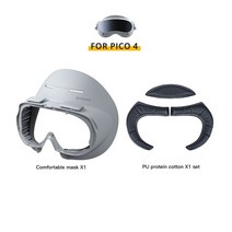 원예장갑 환기 편안한 마스크 Pico 4 VR 교체용 페이스 패드 통기성 넓은 냉각 팬 포, Comfortable mask, 한개옵션1