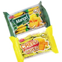 다이아몬드 크림 크래커 2종 골라담기 120g/치즈크래커/망고크림/망고비스킷/치즈과자/치즈크림과자/치즈스낵/베트남과자, 1개, 망고