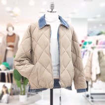 에이비에프지 데님 레이어드 점퍼 QFFVIV4U08