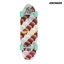 언노운 CX7 고급형 서프 스케이트보드 75cm 서핑보드 30인치 서프스케이트보드, CX7 바닐라초콜릿