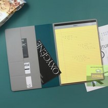 멀티_A4메모패드_포켓 E271, 딥그린