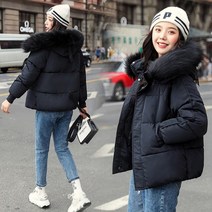 여성 캐주얼 파카 겨울 옷 모피 안감 후드 파카 숙녀 재킷 2021 새로운 스타일 코튼 패딩 따뜻한 겨울 재킷 재킷