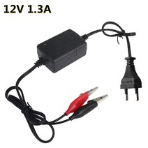 주행충전기 12V 1.3A LED 표시기와 오토바이 장난감 자동차에 대 한 스마트 리드 산 성 배터리 충전기 1300, 01 US CHARGER 12V