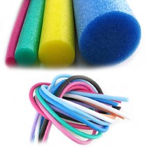 컬러백업 빽업 막대 가래떡 스펀지 스폰지 1cm X 2m, 갈색