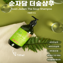천연 무자극 샴푸 임산부샴푸 지성 두피 지루성 무실리콘 비듬 샴푸, 천연 더숲 샴푸(10개)