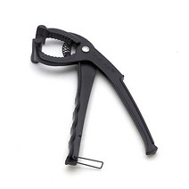 가정용 업소용 캠핑 양은 블랙 강력 팬 알루미늄 스프링 뚝배기 집게 210mm (2개묶음), 2개