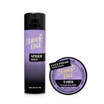 에빈 24시간 엣지 헤어세트 (엣지 테이머 포마드 80ml   스프레이 200ml), 단품