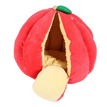 딩동펫 고양이 과일쿠션 숨숨집 하우스, 사과