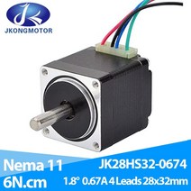 와이퍼모터 jkongmotor nema11 스테퍼 28 하이브리드 스테핑 2상 4리드, jk28hs32-0956