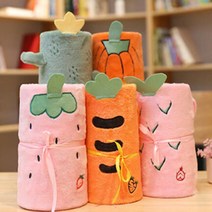 똑딱이 항공 차량 극세사 캐릭터 80x100