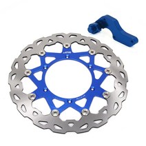 320MM 오토바이 플로팅 브레이크 디스크 브래킷 YAMAHA WR 125 250 250F YZ250 WR400F YZ400F WR426F YZ426F WR450F YZ450F, Set B
