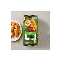 풀무원 아이간식 파티음식 올바른핫도그 (75gx4개입) 차박 담백한 간단요리, 1개