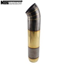 가변배기 자동차 배기 파이프 머플러 63mm 75mm 범용 자동 배기 노즐 팁 테일 튜브 jdm 알루미늄 합금 레이싱 장식 소음기, c, C