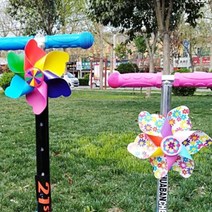 어린이 킥보드 바람개비 분실방지 공룡 공주 남아여아, 상품선택, 1바람개비기둥-공룡