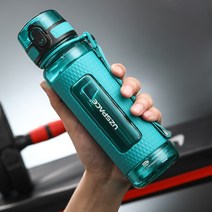 1리터텀블러 캠핑 스포츠 대용량 보냉 냉각 텀블러 UZSPACE-스포츠 물병 BPA 프리 휴대용 체육관 떨어짐, 18 520ml Vine Cyan