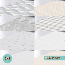 거실 놀이방 두꺼운 층간소음 매트 애견 파크론 9종 200X140 1+1, 상품선택, 08.리프멜로우 (2장)