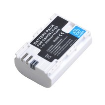 캐논 4X 2650mAh LP-E6 LP E6 LP-E6N 배터리 내장 USB LED 듀얼 충전기 Canon EOS 6D 7D 5DS 5DSR 5D Mark II IV 5D 60D, 1개, 04 Pc