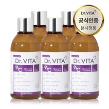 닥터비타 기미 잡티 미백 주름 집중케어 저자극 비타민 AC 스킨 토너 200ml, 5개