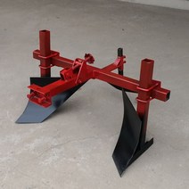 트랙터 쟁기 밭갈이 경운기 토양 배토기 농기구 텃밭, 고랑이 나는 쟁기 한 쌍을 구입하십시오