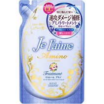 일본직발송 6. KOSE 코세이 주렘 아미노 트리트먼트 아미노산 배합 (엑스트라 모이스트) 리필 400ML B01K6, One Size, One Color