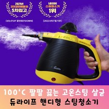 듀라이프 핸디형 고압 스팀청소기 HB-105 집청소업체 인정 정리정돈 찌든때 싹
