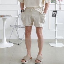 더제이엘 남성 여름 쭈리 밴딩카고 반바지 10color