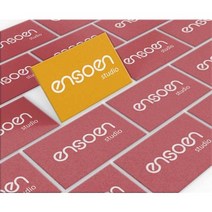 명함 제작 디자인무료 500매 기본명함 명함인쇄 일반명함, 무코팅 단면 500장, 04연한초록