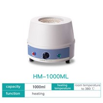 JOANLAB-공식 스토어 1000ml 디지털 전기 가열 맨틀 자기 교반기 실험실 장비 열 조절기 110v ~ 220v 포함, 03 HM 1000ml_01 EU 플러그