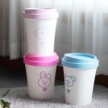 어느곳에도 종량제쓰레기 인테리어휴지 스윙미니휴지통 페달휴지 화장실휴지 음식물쓰레기 배치할수있는 분리수거함 압축휴지 BT21 대형쓰레기 W6419C8 휴지통_슈키외 8가지 옵션, 휴지통_치미