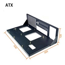 서버컴퓨터 오픈 컴퓨터 섀시 듀얼 웨이 서버 E-ATX/ATX 마더 보드 브래킷 테스트 랙 냉각, 01 ATX