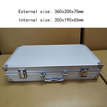 다용도 이동식 공구함 DIY 부품함 정리함 가정용 전문가용 공구박스 알루미늄 합금 도구 상자 휴대용 계기