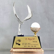 우진아썸 이글트로피 골프트로피 싱글 홀인원패 WE304