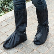 라라공방 휴대용 레인커버 신발 오토바이방수커버 레인부츠 2켤레, 블랙3XL