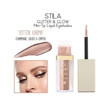 Stila 스틸라 글리터 앤 글로우 리퀴드 아이섀도우 미니팁 키튼 카르마