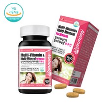 여성 종합비타민 종합영양제 멀티 비타민 미네랄 포우먼 1450mg, 90정