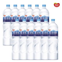 생수2L12 페트 물택배 생수택배 가정용생수배달 동원