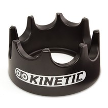 Kinetic 스마트 로라 트레이너 앞바퀴 고정대, 검정