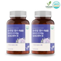 수국잎 추출물 다이어트 정 알약 캡슐 리세린지 식약처 식약청 인증 수국 입 AMPK 효소 열수추출물 국내산 100% 하이드란제놀 시칠리아 이탈리아 모로오렌지 비카인정품 120정, 2
