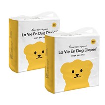 라비앙독 수컷 강아지 안심 기저귀 대용량 100매(50매X2개), 라비앙독 수컷기저귀 중형 100매(50매X2개)